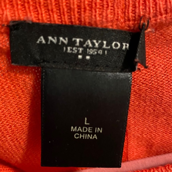 Ann Taylor Coral Sweater - Picture 6 of 6